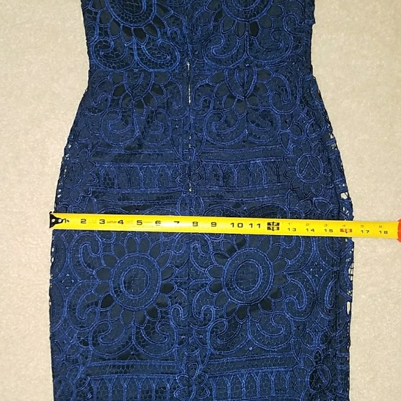 Nicholas Floral Lace Navy Dress Size 2 NWT - Picture 7 of 7